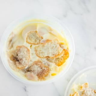Individual Banana Pudding